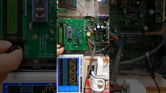 Testing 'TDA1541A HSH9743 2' with variable LRclk, 1Khz Sine Waves beyond the max. frequencies. смотреть онлайн