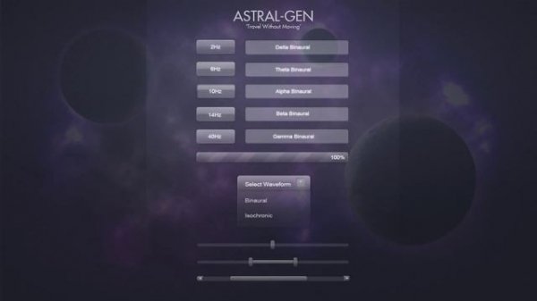 'Astral Gen' #2 - Astral Projection Music - Astral Projection Binaural Beats & Isochronic Tones