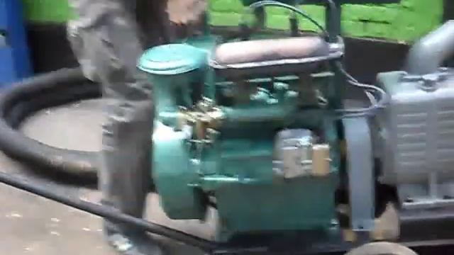 Насосная установка АНС-60 с двигателем УД-2 смотреть онлайн