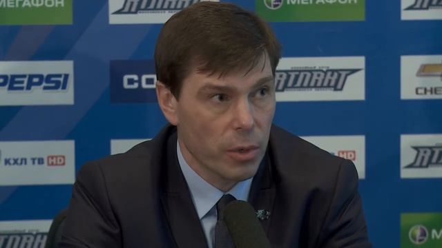 Пресс-конференция ХК Атлант-ХК СКА Санкт-Петербург смотреть онлайн