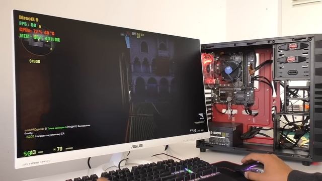 ИГРАЮ В GTA 5 БЕЗ ВИДЮХИ!!! НА ПРОЦЕССОРЕ Pentium G4560 с Intel HD Graphics! смотреть онлайн