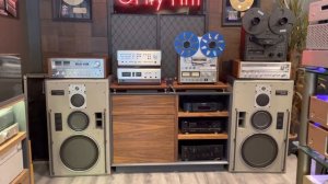 Technics SB-M1 Monitor 1 Vs Accuphase C-240 Pre P-300x Power Only Hifi..