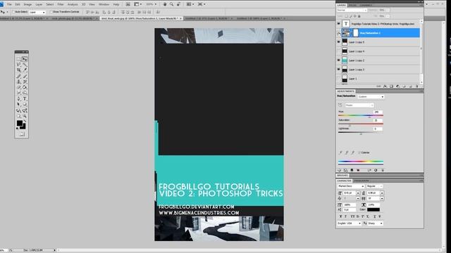 Frogbillgo Tutorials: Video 2: Part 1 Photoshop Tricks смотреть онлайн