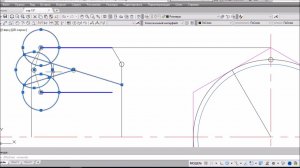 Построение чертежа гайки в трех проекциях