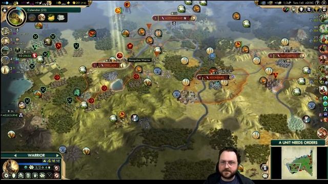 Civilization 5 - Community Balance Mod - The Mongols! - Ep. 3 смотреть онлайн