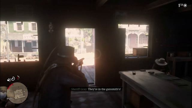 RED DEAD REDEMPTION 2 Gameplay Video #33 | Arthur Kill Sheriff Gray | A Short Walk in a Pretty Town смотреть онлайн