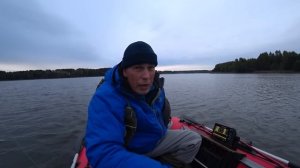 Обкатка лодочного мотора Tohatsu 9,9 и РЫБАЛКА