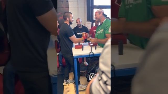 Devon Larrat Vs Toproll King @thehighfive559 Arm Wrestling NJ