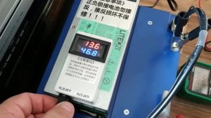 Зарядка LiFePO4 аккумулятора емкостью 90 А*ч