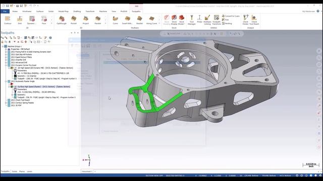 What's New Mastercam 2021 - Automatic Raster Angle смотреть онлайн
