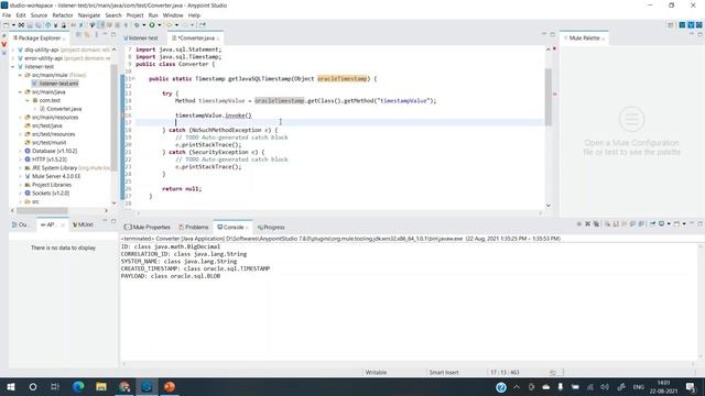 Resolving Invalid property name: `shareBytes` on class `oracle.sql.TIMESTAMP` using Reflection смотреть онлайн