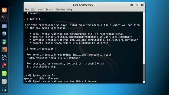 Bandit Level 2 - OverTheWire - write up смотреть онлайн