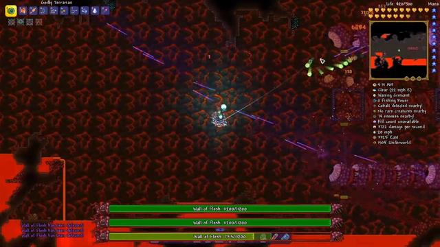 Terraria: Wave vs 15 Walls of Flesh! смотреть онлайн