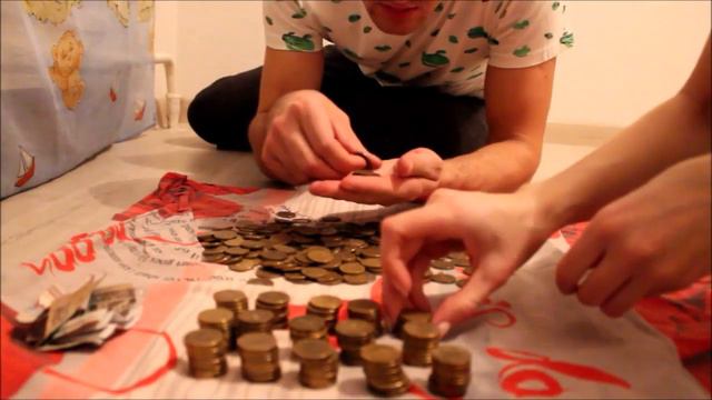 Разбиваем копилку !!!! мани,мани,мани денежки в кармане!!! смотреть онлайн