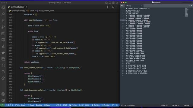 OpenGL with Python 5: Loading Obj Models смотреть онлайн