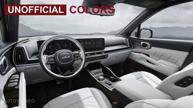 Kia Sorento 2024 Facelift - FIRST LOOK At All Colors Of The New Sorento