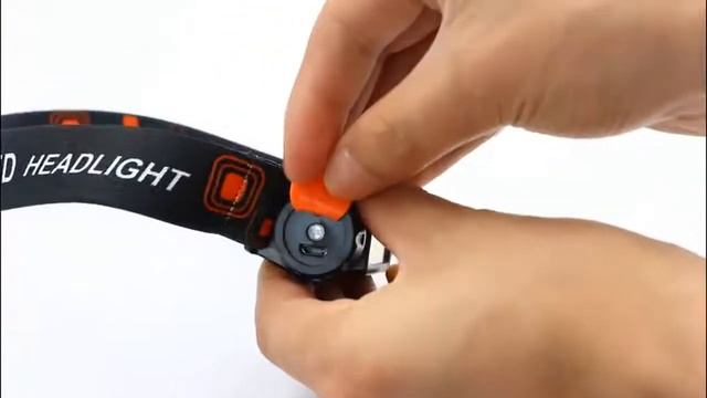 Налобный светодиодный фонарик Double Light Source Headlight KX-2054 COB+XPE LED смотреть онлайн