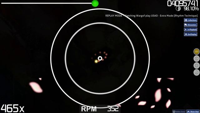 [osu!] USAO - Extra Mode [Rhythm Technique] 98.00% FC owo смотреть онлайн