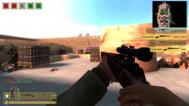 Day of Defeat Source - ar_mining_lab (19-11) - Gameplay #156 [1080p60FPS] смотреть онлайн