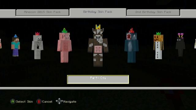 Minecraft Xbox One FREE 4th Birthday Skin Pack! How to Install and Skin Showcase смотреть онлайн