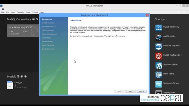 Configurando el servidor MySQL смотреть онлайн