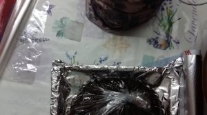 Обеззараживание почвы для рассады.Пропекание грунта в рукаве для запекания