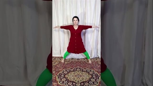 Поза Звезда стоя; Uprajnenie-dlya-osanki