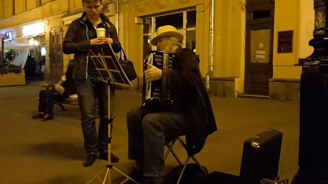 Street music Arbat Moscow - May 2015 смотреть онлайн