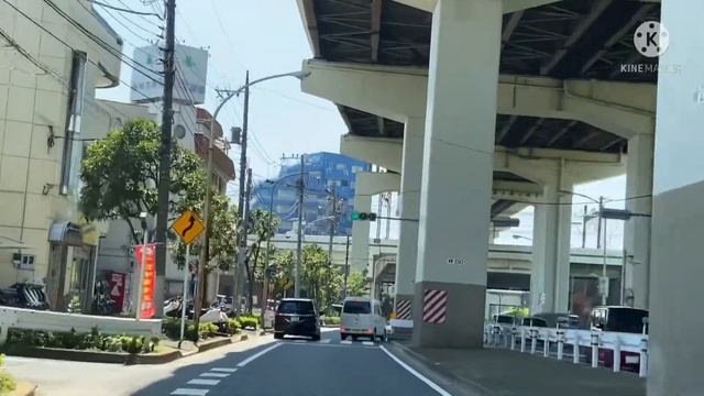 Ночные и дневные магистрали Токио. Адачи. Река Аракава. #tokyo2020