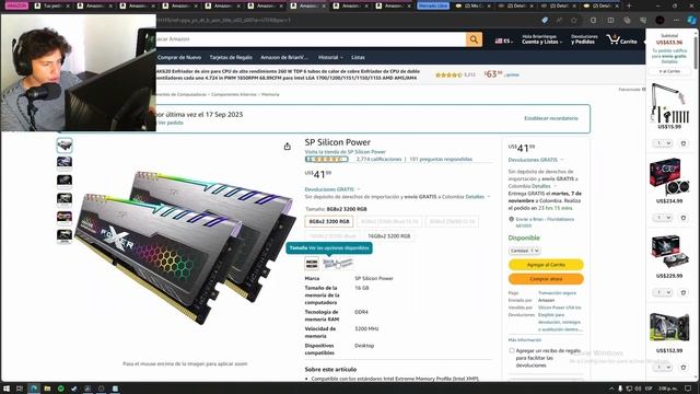 SETUP GAMER por MENOS de 1000$ | Pc y Monitor 170Hz INCLUIDO ✅ | (SUEÑO CUMPLIDO) смотреть онлайн