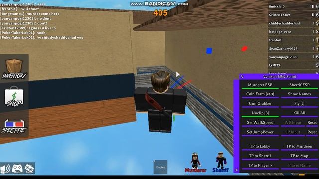 Murder Mystery 2 script ESP, NOCLIP, TP,UNLIMITED COINS AND MORE смотреть онлайн