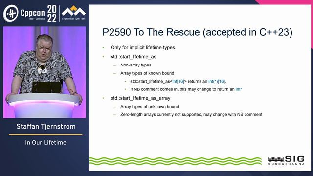 Lightning Talk_ Now in Our Lifetimes Cpp - Staffan Tjernstrom - CppCon 2022 смотреть онлайн