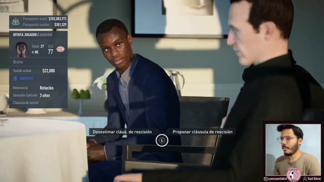 FIFA 22 - T2E3 Modo Carrera - Debut en Champions League смотреть онлайн