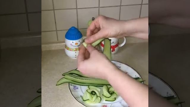 розочки из огурцов смотреть онлайн