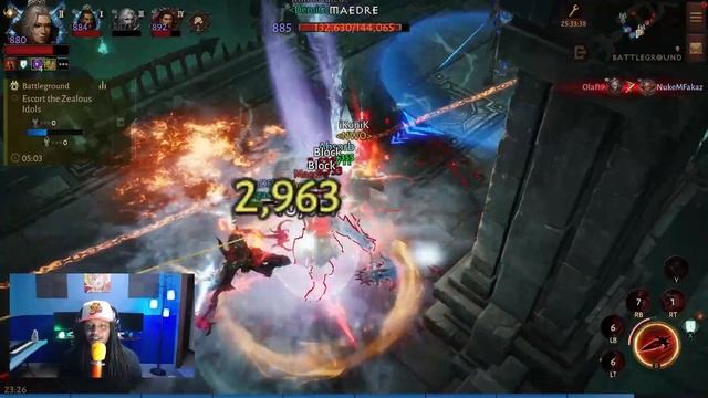 Blood Knight Primary Attack PvP Build: Diablo Immortal смотреть онлайн