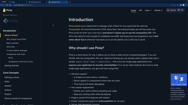 Vue.js: Composition API, Setup, Pinia, Router 4, TypeScript смотреть онлайн