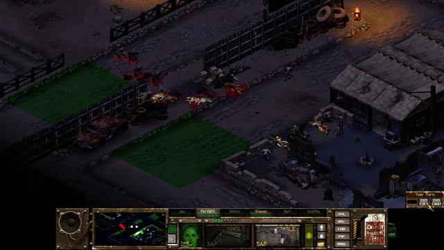In defence of the ghouls - Let's Play Fallout Tactics Redux #30 смотреть онлайн