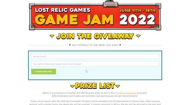 Game Jam Theme Reveal & Prize Updates!! LETS GOOO!!! смотреть онлайн