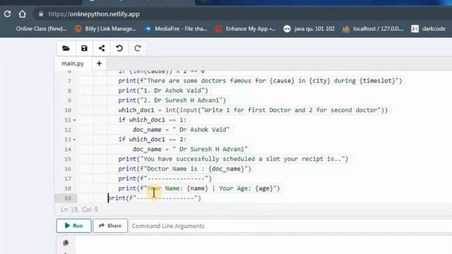Creating an Online Appointment Receiver Application for Doctor Using Python - #7pythonproject смотреть онлайн