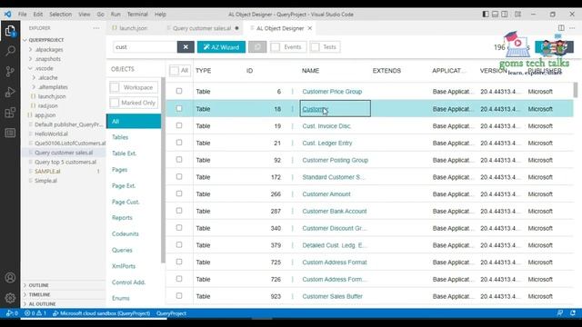 Types of Join in Query Object |Business Central | Inner join |Complete bc tutorial | beginners guid смотреть онлайн