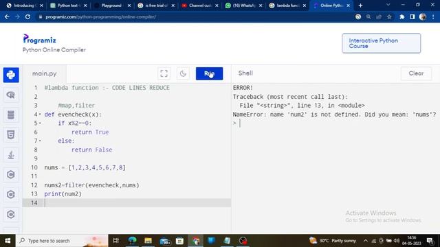 Lambda Expressions in python in Hindi| Lambda Functions | Python Tutorial | Python For beginners смотреть онлайн