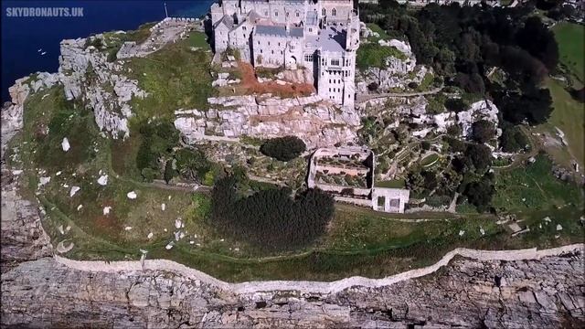 St Michael's Mount, the jewel in Cornwall's crown - Skydronauts смотреть онлайн