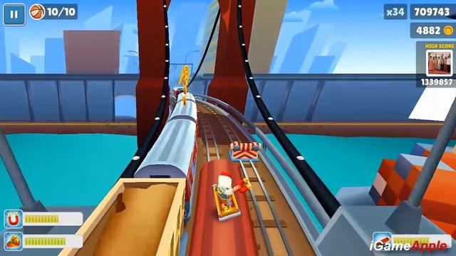 Subway Surfers NEW YORK 2018 Gameplay HD #2 смотреть онлайн