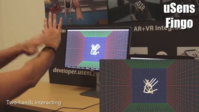 Fingo 1.2 v.s. Leap Motion 1.7.0 смотреть онлайн