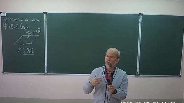 Электромагнитная индукция, правило Ленца, , физика 10 класс смотреть онлайн