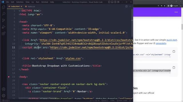 Bootstrap 5 dropdown not working (SOLVED) смотреть онлайн