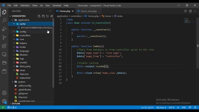 CodeIgniter 3 in Tamil - 45 - How to do Page Caching смотреть онлайн