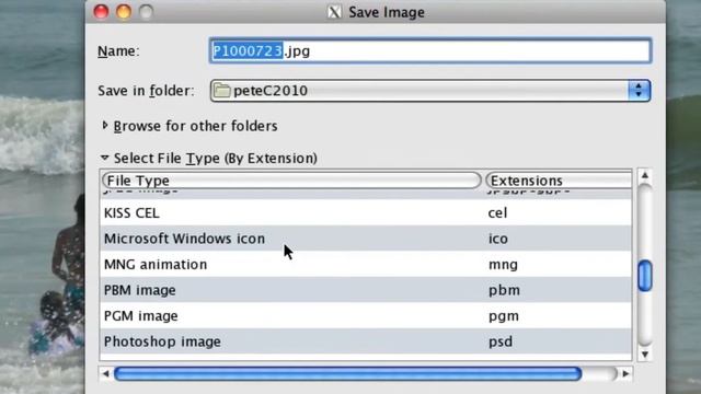 Gimp: file types смотреть онлайн