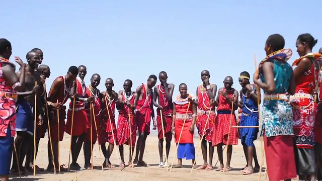 Maasai Jumping Dance - MAASAI Dance - Vertical Jumps. #maasaijump #maasaidance #maasai