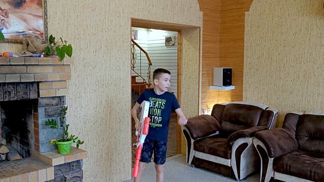 Nerf WAr Nerf Vs Pumpkin Monster Halloween